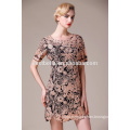 Wholesale PLUS Size Plus Size Short Sleeve Embroidered dresses